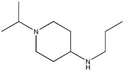 1-isopropyl-N-propylpiperidin-4-amine Struktur