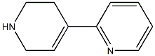 2-(1,2,3,6-tetrahydropyridin-4-yl)pyridine Struktur