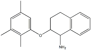 2-(2,3,5-trimethylphenoxy)-1,2,3,4-tetrahydronaphthalen-1-amine Struktur