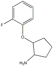 2-(2-fluorophenoxy)cyclopentanamine Struktur