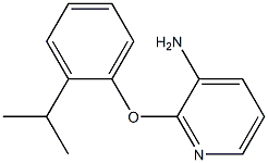 2-(2-isopropylphenoxy)pyridin-3-amine Struktur