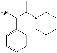 2-(2-methylpiperidin-1-yl)-1-phenylpropan-1-amine Struktur