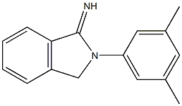 2-(3,5-dimethylphenyl)-2,3-dihydro-1H-isoindol-1-imine Struktur