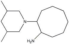 2-(3,5-dimethylpiperidin-1-yl)cyclooctan-1-amine Struktur