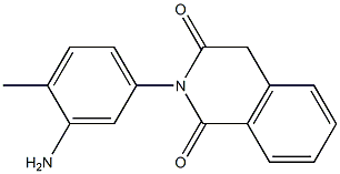 2-(3-amino-4-methylphenyl)-1,2,3,4-tetrahydroisoquinoline-1,3-dione Struktur