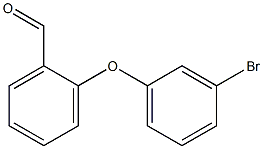 2-(3-bromophenoxy)benzaldehyde Struktur