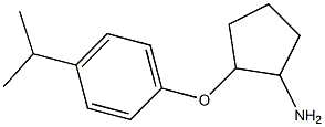 2-(4-isopropylphenoxy)cyclopentanamine Struktur