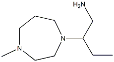 2-(4-methyl-1,4-diazepan-1-yl)butan-1-amine Struktur