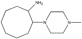 2-(4-methylpiperazin-1-yl)cyclooctanamine Struktur