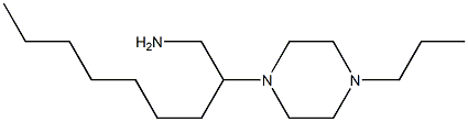 2-(4-propylpiperazin-1-yl)nonan-1-amine Struktur