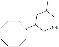 2-(azocan-1-yl)-4-methylpentan-1-amine Struktur