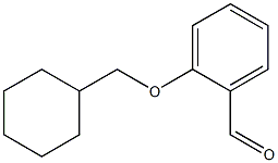 2-(cyclohexylmethoxy)benzaldehyde Struktur