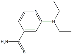 2-(diethylamino)pyridine-4-carbothioamide Struktur