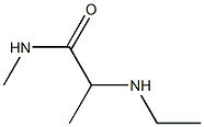 2-(ethylamino)-N-methylpropanamide Struktur