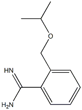 2-(isopropoxymethyl)benzenecarboximidamide Struktur