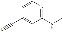 2-(methylamino)isonicotinonitrile Struktur