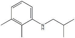 2,3-dimethyl-N-(2-methylpropyl)aniline Struktur