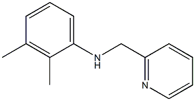 2,3-dimethyl-N-(pyridin-2-ylmethyl)aniline Struktur