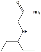 2-[(1-ethylpropyl)amino]acetamide Struktur