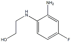 2-[(2-amino-4-fluorophenyl)amino]ethan-1-ol Struktur