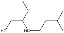 2-[(3-methylbutyl)amino]butan-1-ol Struktur