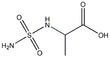 2-[(aminosulfonyl)amino]propanoic acid Struktur