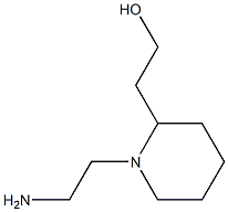 2-[1-(2-aminoethyl)piperidin-2-yl]ethanol Struktur