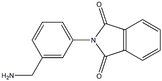 2-[3-(aminomethyl)phenyl]-1H-isoindole-1,3(2H)-dione Struktur