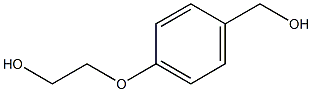 2-[4-(hydroxymethyl)phenoxy]ethan-1-ol Struktur