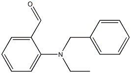 2-[benzyl(ethyl)amino]benzaldehyde Struktur