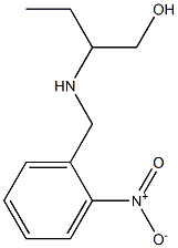 2-{[(2-nitrophenyl)methyl]amino}butan-1-ol Struktur