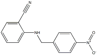 2-{[(4-nitrophenyl)methyl]amino}benzonitrile Struktur