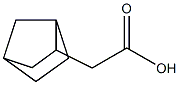 2-{bicyclo[2.2.1]heptan-2-yl}acetic acid Struktur