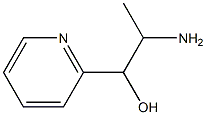 2-amino-1-(pyridin-2-yl)propan-1-ol Struktur