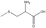 2-amino-3-(methylthio)propanoic acid Struktur