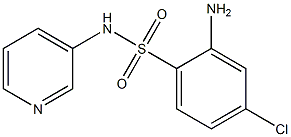 2-amino-4-chloro-N-(pyridin-3-yl)benzene-1-sulfonamide Struktur