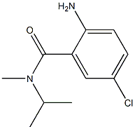 2-amino-5-chloro-N-isopropyl-N-methylbenzamide Struktur