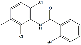 2-amino-N-(2,6-dichloro-3-methylphenyl)benzamide Struktur