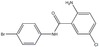 2-amino-N-(4-bromophenyl)-5-chlorobenzamide Struktur