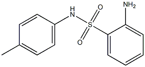 2-amino-N-(4-methylphenyl)benzenesulfonamide Struktur