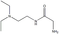 2-amino-N-[2-(diethylamino)ethyl]acetamide Struktur