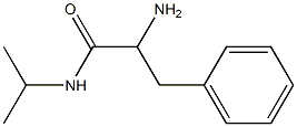 2-amino-N-isopropyl-3-phenylpropanamide Struktur