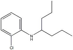 2-chloro-N-(heptan-4-yl)aniline Struktur