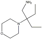 2-ethyl-2-morpholin-4-ylbutan-1-amine Struktur