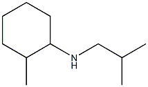 2-methyl-N-(2-methylpropyl)cyclohexan-1-amine Struktur