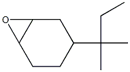 3-(1,1-dimethylpropyl)-7-oxabicyclo[4.1.0]heptane Struktur