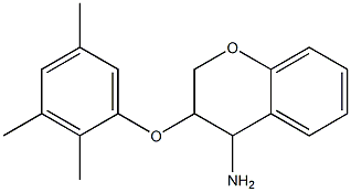 3-(2,3,5-trimethylphenoxy)-3,4-dihydro-2H-1-benzopyran-4-amine Struktur