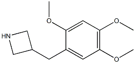 3-(2,4,5-trimethoxybenzyl)azetidine Struktur