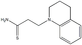 3-(3,4-dihydroquinolin-1(2H)-yl)propanethioamide Struktur