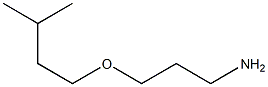 3-(3-methylbutoxy)propan-1-amine Struktur